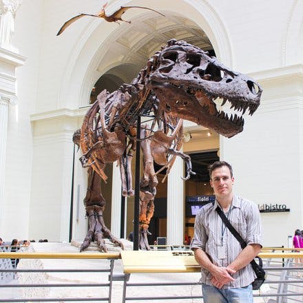 Missing her… Sue, the T. rex at fieldmuseum 
.
.
.
.
.
.
.
.
.
#paleontology #museum #trip #science #trex #me #following #instagood #instagram #instacool